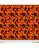 Chain Mail by Club Hauer: Ink Orange -- FreeSpirit Fabrics pwrh144.orange 