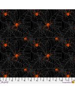 Chain Mail by Club Hauer: World Wide Web Black -- FreeSpirit Fabrics pwrh153.black
