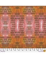 On Your Mark by Seth Apter: Tracks Blush - FreeSpirit Fabrics pwse034.blush