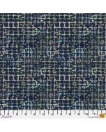 On Your Mark by Seth Apter:  Maze Indigo - FreeSpirit Fabrics pwse043.indigo 