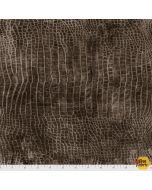 Worn Croc by Tim Holtz: Hickory - FreeSpirit Fabrics pwth020.hickory
