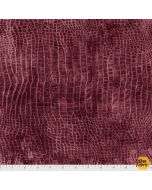 Worn Croc by Tim Holtz: Wildberry - FreeSpirit Fabrics pwth020.wildberry 