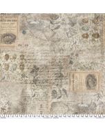 Foundations by Tim Holtz: Eggs & Nest Multi - FreeSpirit Fabrics pwth031.8mult 