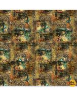 Abandoned 2 by Tim Holtz: Dropcloth Multi - FreeSpirit Fabrics pwth137.multi