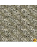 Abandoned 2 by Tim Holtz: Du Theater Neutral - FreeSpirit Fabrics pwth139.neutral