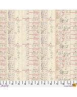 Eclectic Elements Palette by Tim Holtz: Red Ledger - FreeSpirit Fabrics pwth225.red 