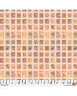 Eclectic Elements Palette by Tim Holtz: Orange Stamps - FreeSpirit Fabrics pwth231.orange