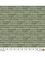 Eclectic Elements Palette by Tim Holtz: Green Typography - FreeSpirit Fabrics pwth264.green