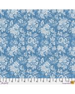 Eclectic Elements Palette by Tim Holtz: Blue Tapestry - FreeSpirit Fabrics pwth287.blue