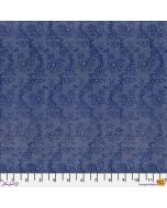 Eclectic Elements Palette by Tim Holtz: Indigo Tapestry - FreeSpirit Fabrics pwth296.indigo