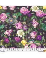 Eclectic Elements Palette by Tim Holtz: Purple Flower Shop - FreeSpirit Fabrics pwth304.purple - 2 yards 19" remaining