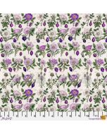 Eclectic Elements Palette by Tim Holtz: Purple Botanical - FreeSpirit Fabrics pwth306.purple