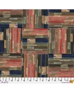 Eclectic Elements Palette by Tim Holtz: Multi Bookshop - FreeSpirit Fabrics pwth326.multi
