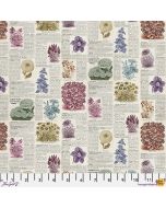 Eclectic Elements Palette by Tim Holtz: Multi Botany - FreeSpirit Fabrics pwth327.multi
