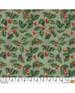Eclectic Elements Palette by Tim Holtz: Seasonal Christmas Holly - FreeSpirit Fabrics pwth337.christmas