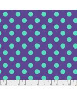 Pom Poms & Tent Stripes: Iris Pom Poms by Tula Pink -- Free Spirit pwtp118.irisx
