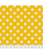 Pom Poms & Tent Stripes: Marigold Pom Poms by Tula Pink -- Free Spirit pwtp118.marig