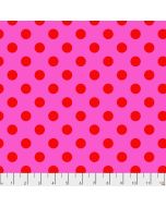 Pom Poms & Tent Stripes: Peony Pom Poms by Tula Pink -- Free Spirit pwtp118.peony