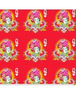 Curiouser & Curiouser by Tula Pink: Alice in Wonderland The Red Queen Wonder -- Free Spirit Fabrics -- PWTP160.WONDER