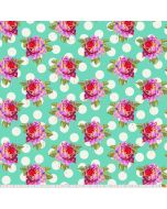 Curiouser & Curiouser by Tula Pink: Alice in Wonderland Painted Roses Wonder -- Free Spirit Fabrics -- PWTP161.WONDER