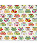 Curiouser & Curiouser by Tula Pink: Alice in Wonderland Tea Time Sugar -- Free Spirit Fabrics -- PWTP163.SUGAR