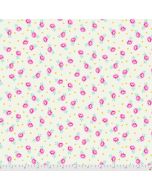 Curiouser & Curiouser by Tula Pink: Alice in Wonderland Baby Buds Sugar -- Free Spirit Fabrics -- PWTP167.SUGAR