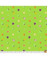 Daydreamer by Tula Pink: Forbidden Fruit Snacks - Kiwi -- Free Spirit Fabric PWTP175.KIWI 