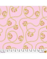 Besties by Tula Pink: Lil Charmer Blossom (with metallic) -- FreeSpirit Fabrics pwtp219.blossom