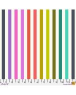 Tabby Road Deja Vu Tula Pink: Disco Stripe Prism - FreeSpirit Fabrics pwtp231.prism