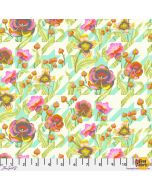 Untamed by Tula Pink: Puppy Love Moonbeam (with neon) -- FreeSpirit Fabrics pwtp237.moonbeam