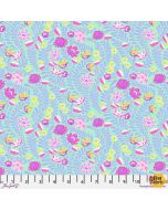 Untamed by Tula Pink: Flowerfield Cosmic (with neon) -- FreeSpirit Fabrics pwtp243.cosmic