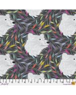 Graywork by Tula Pink:  Just Bearly Polar Bears -- FreeSpirit Fabrics pwtp261.carbon 