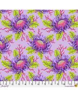 Floral Reef by Tula Pink: Friends & Anemones - Ultraviolet -- FreeSpirit Fabrics pwtp265.ultraviolet 