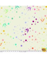 True Colors by Tula Pink: Fairy Dust Cotton Candy (108" wide back) -- FreeSpirit Fabrics qbtp011.cottoncandy - 3 yards 15" remaining