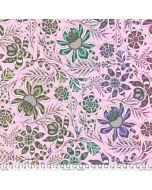 Roar! Tula Pink: Super Wild Vine Blush (108" wide back) -- FreeSpirit Fabrics qbtp016.blush