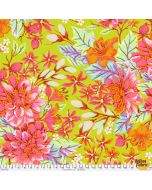 Untamed by Tula Pink: Hello Dahlia Wide Lunar 108" wide back -- FreeSpirit Fabrics qbtp017.lunar
