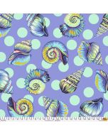 Floral Reef by Tula Pink: Big Shelly - Marine (Wide Back 108") -- FreeSpirit Fabrics qbtp021.marine