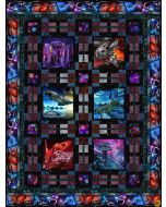 Sci Fi: Space Travel Quilt Kit -- In The Beginning Fabric scifiquilt 
