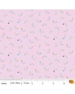 Unicorn Kingdom: Shooting Stars Pink -- Riley Blake Designs sc10473 pink