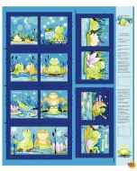 Paul's Pond: Cloth Book Panel (1 yard) -- Susy Bee Fabrics sb20406-950