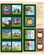 Barron Goes Camping: Storybook Panel (1 yard) -- SusyBee Fabrics sb20453-820 - presale June