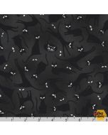Lights Out: Cats (Glow in the dark) -- Robert Kaufman SRK-21730-304 
