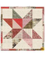 Eclectic Elements Palette by Tim Holtz: Red Standout Star Quilt - palredstandoutstar - 1 remaining