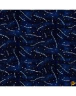 Owl Always Love You: Words in the Sky Navy - Timeless Treasures Fabric star-cd3244 navy