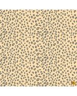 Grasslands: Leopard Spots Blonde - Dear Stella Designs stella-D2926 blonde
