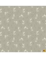 Willow: Bunny Hop Silt - Dear Stella Fabric stella-dcj3009 silt