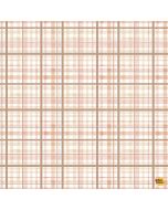 Willow: Bunny Plaid Birch - Dear Stella Fabric stella-dcj3010 birch