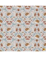 Willow: Hedgehogs Multi - Dear Stella Fabric stella-dcj3014 multi