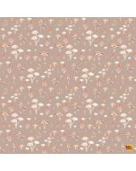 Willow: Mushrooms Taupe - Dear Stella Fabric stella-dcj3021 taupe