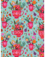 Fantastical Holiday: Rebel Without A Claus Joy to the World -- Dear Stella Designs stella-dmb1845 multi